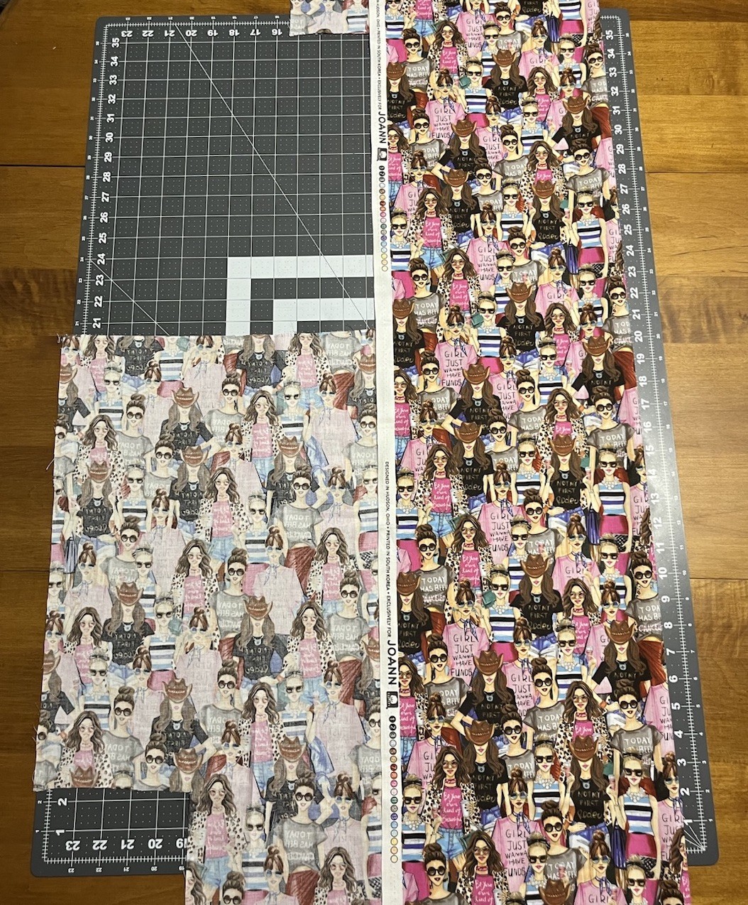 Stylish Ladies Fabric (less than a yard)