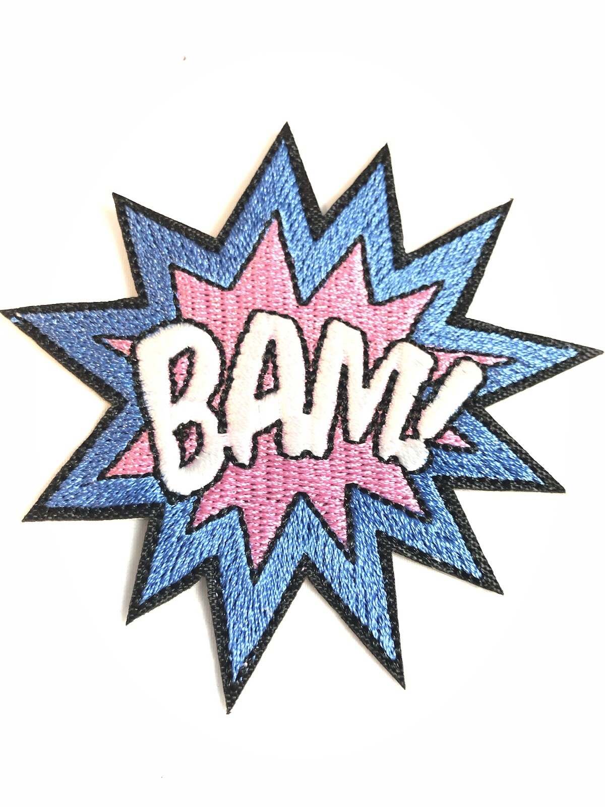 100 PACK Retro Pop Cool Little Things BAM Patch Sew or Stick Embroidered