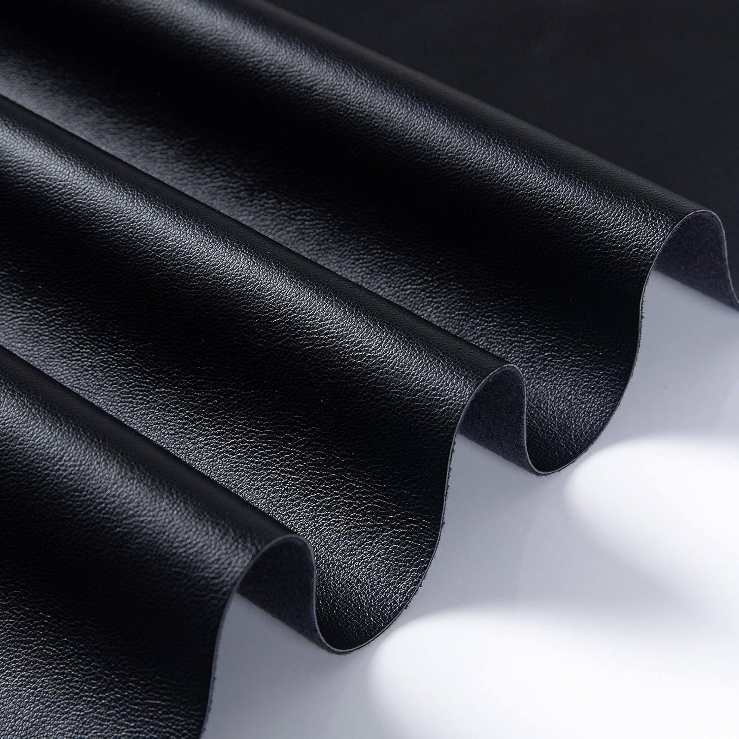 Marine Vinyl Fabric Upholstery Faux Leather Fabric by The Yard 0.95 mm Thick PU