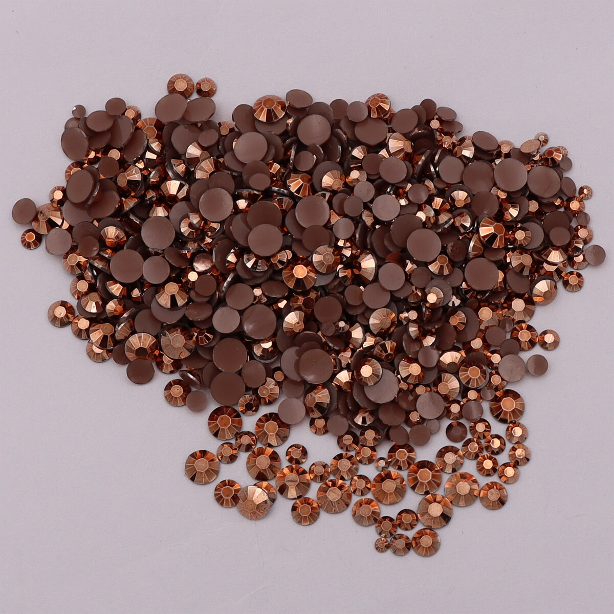 Resin Non Hot Fix Rhinestones Flat Back Gem Plastic Crystals Trimming For Crafts