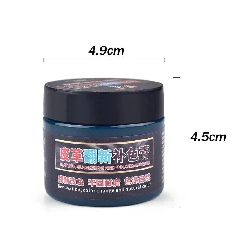 50g Leather Dye Pigment Liquid Repair Paint for Car Seats Bags Shoes Sneakers