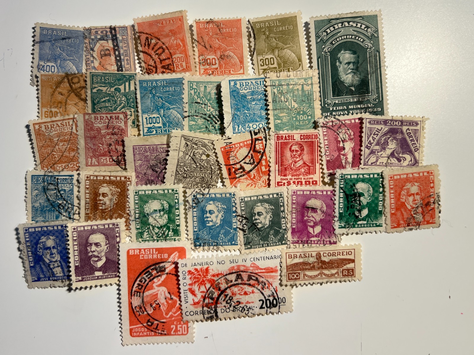 Choose a country! 20 Stamps per country (or as marked), USED or MINT (as marked)