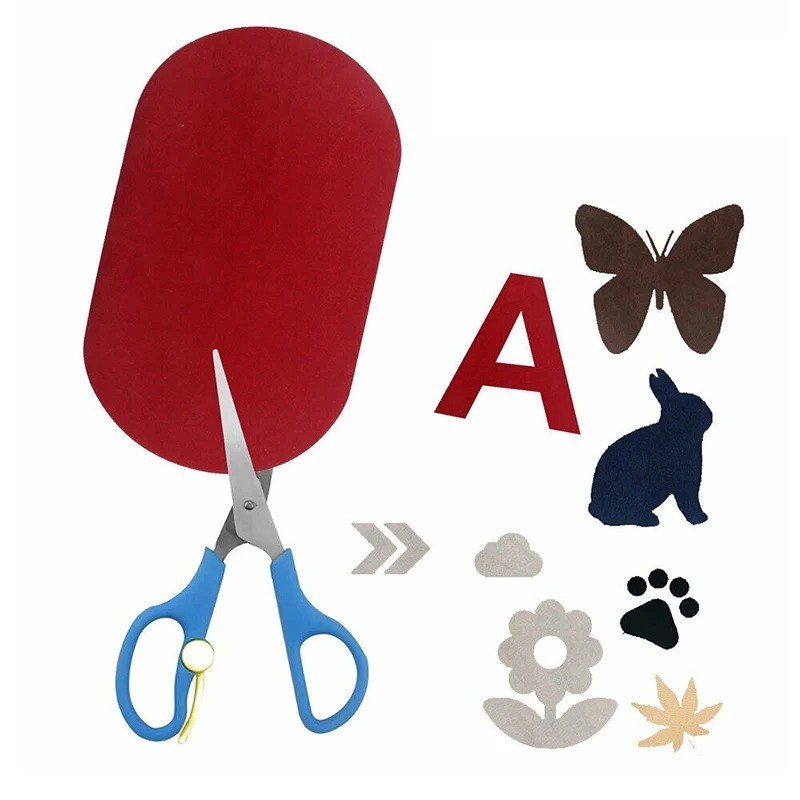 Suede Leather Iron on Oval Elbow Knee Patches DIY Repair Sewing Applique
