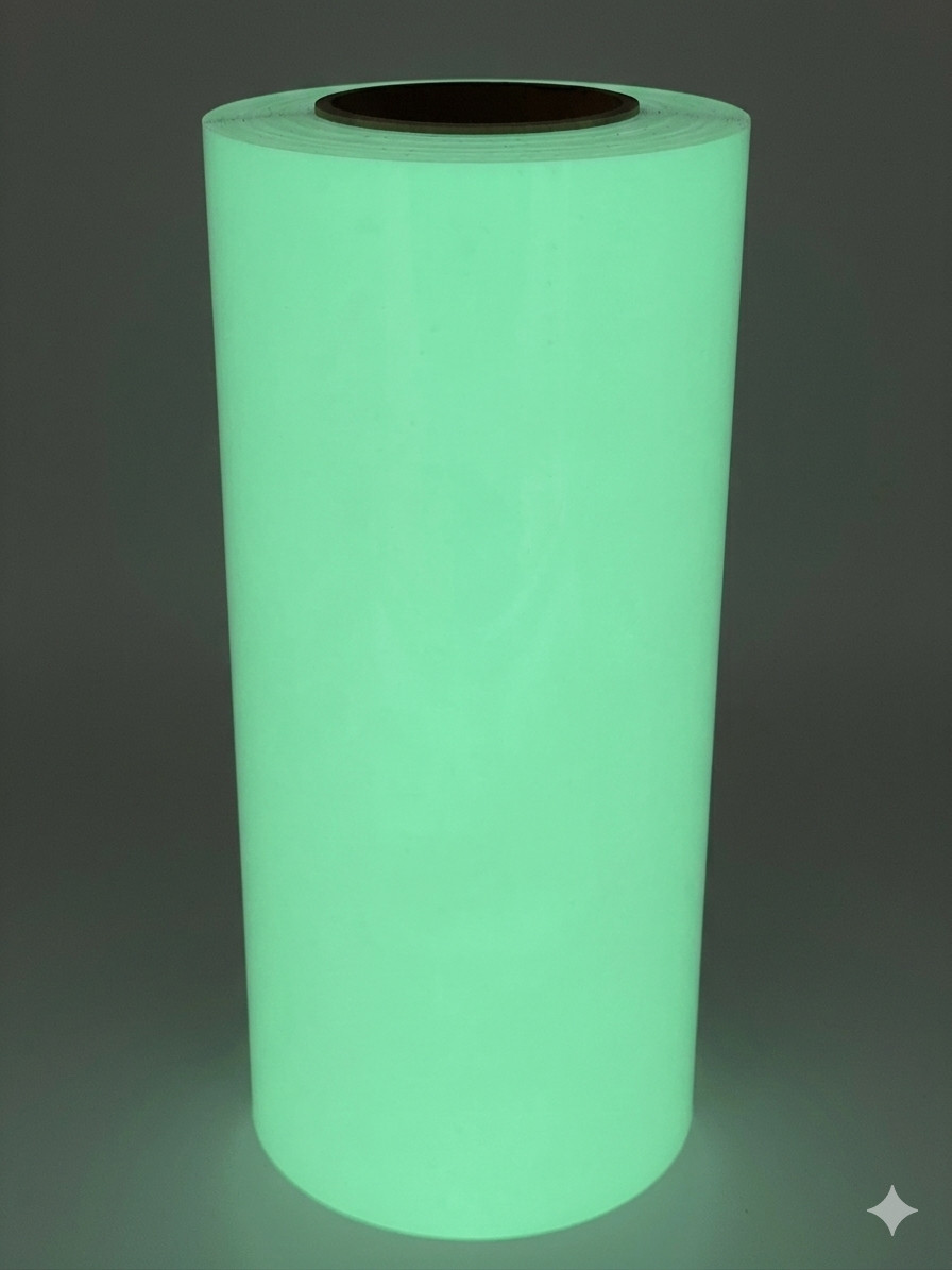 Glow In the Dark Cutting Craft Sign Vinyl Adhesive Decal Roll Luminescent
