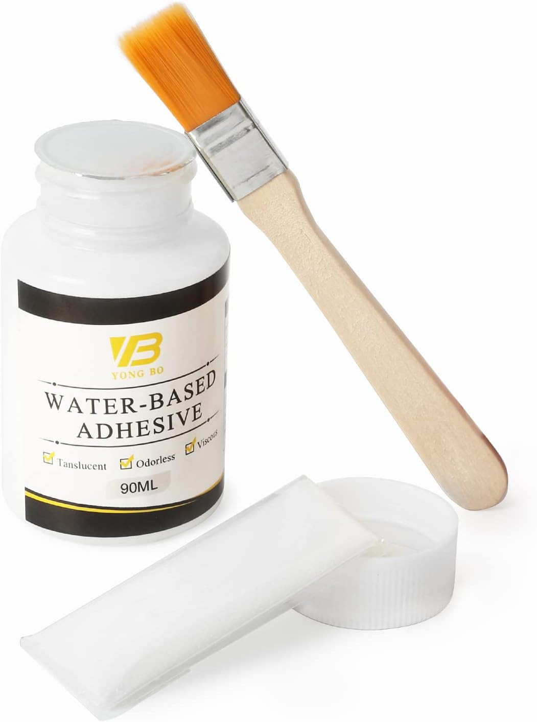 Gilding Adhesive Kit, Gold Leaf Sheets Glue 90Ml | Gold Foil Adhesive for Craft