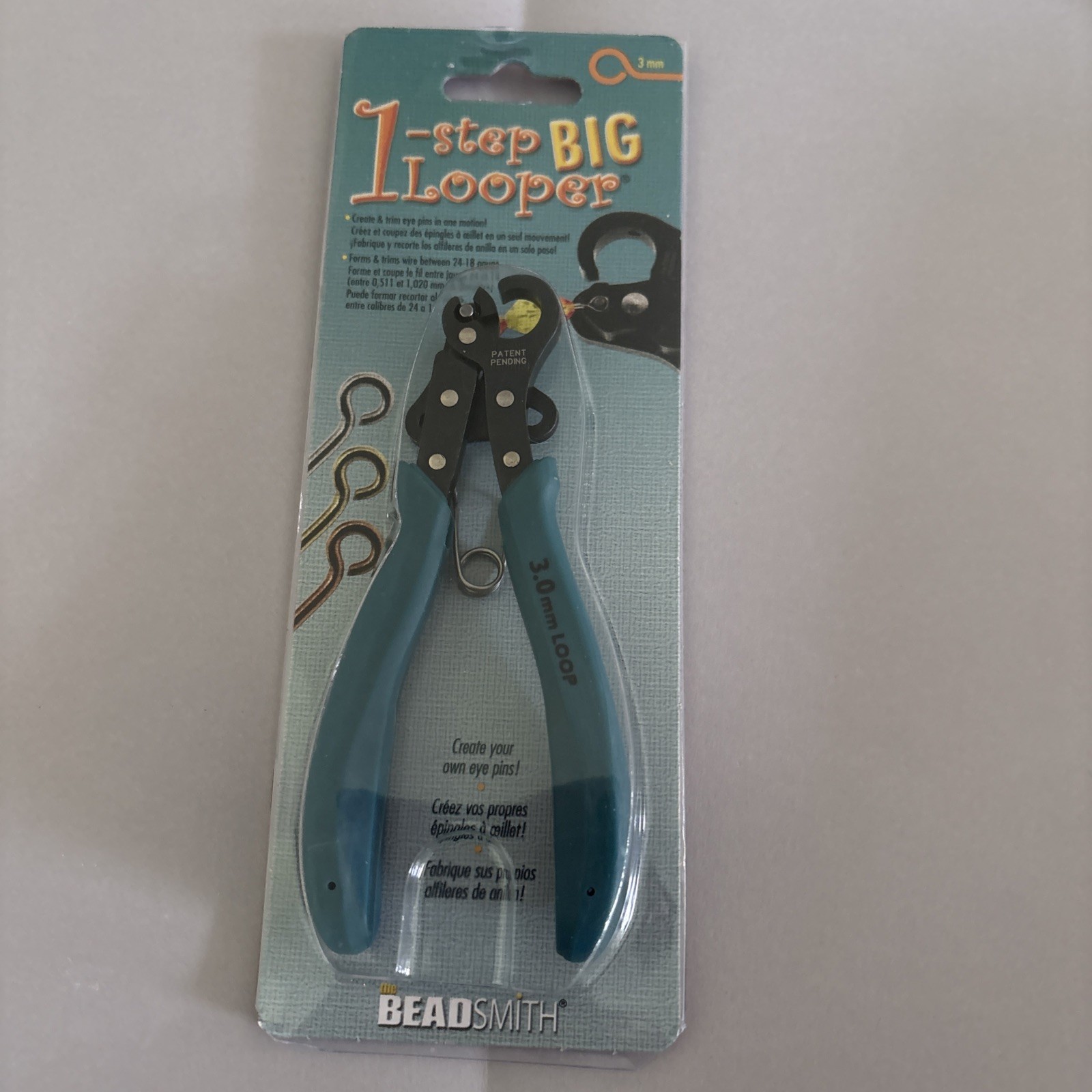 The Beadsmith 1-Step BIG Looper 3mm Loop Tool PLLOOP2 NEW