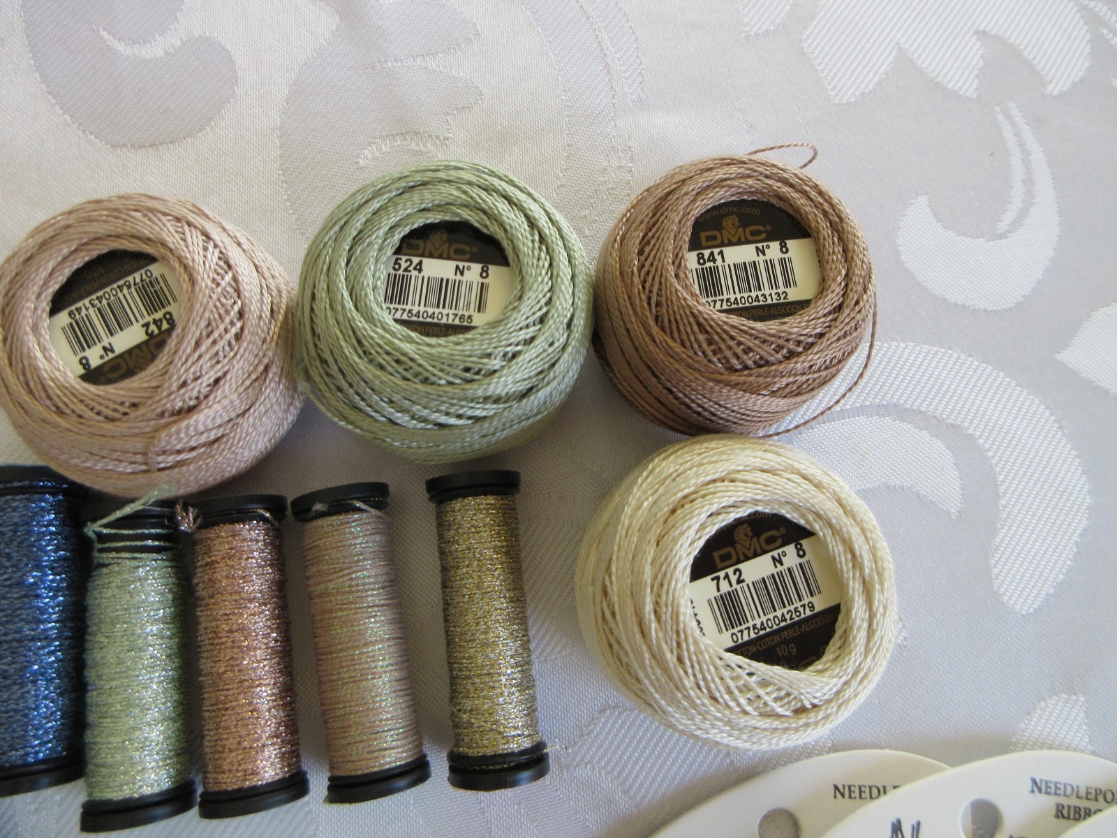 SPECIALTY Needlepoint Threads, MIXED LOT RAINBOW GALLERY KREINIK DMC CARON