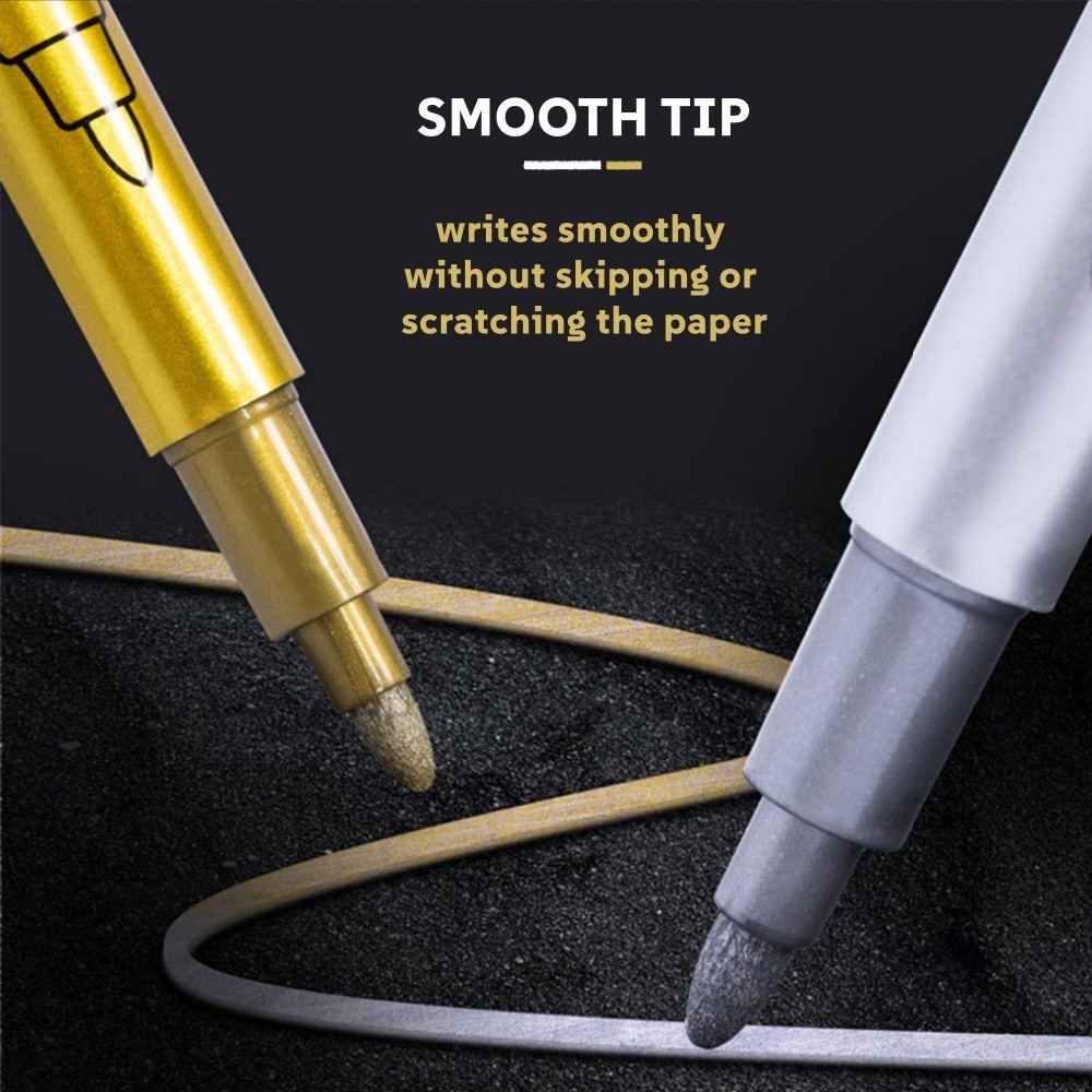 Waterproof Permanent Paint Marker Pen for Car Tyre Tire Tread Rubber Metal US