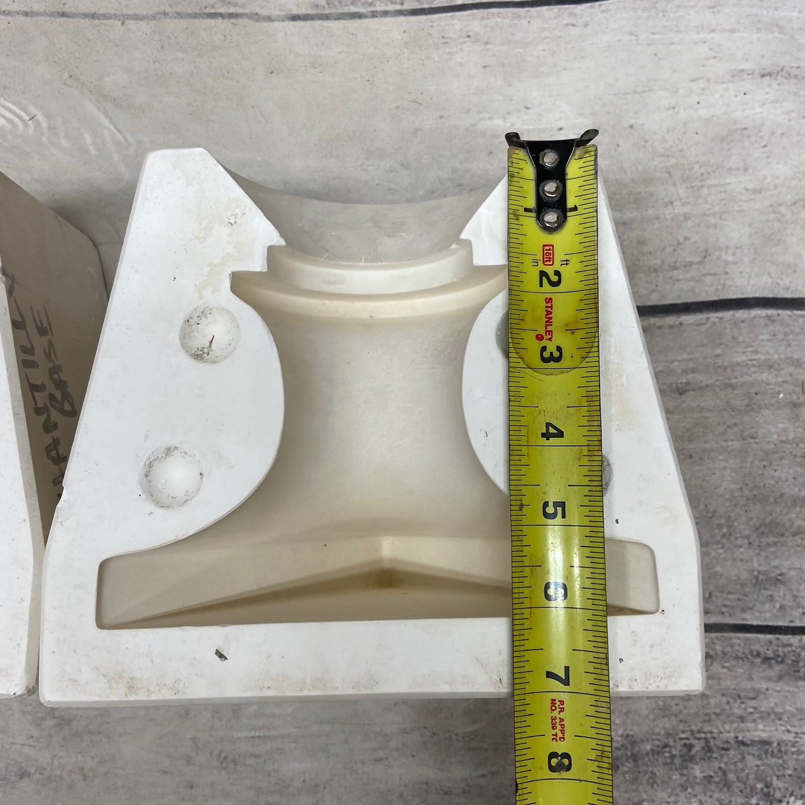 Byron Molds B-125 Base Ceramic Slip Casting Mold Vintage