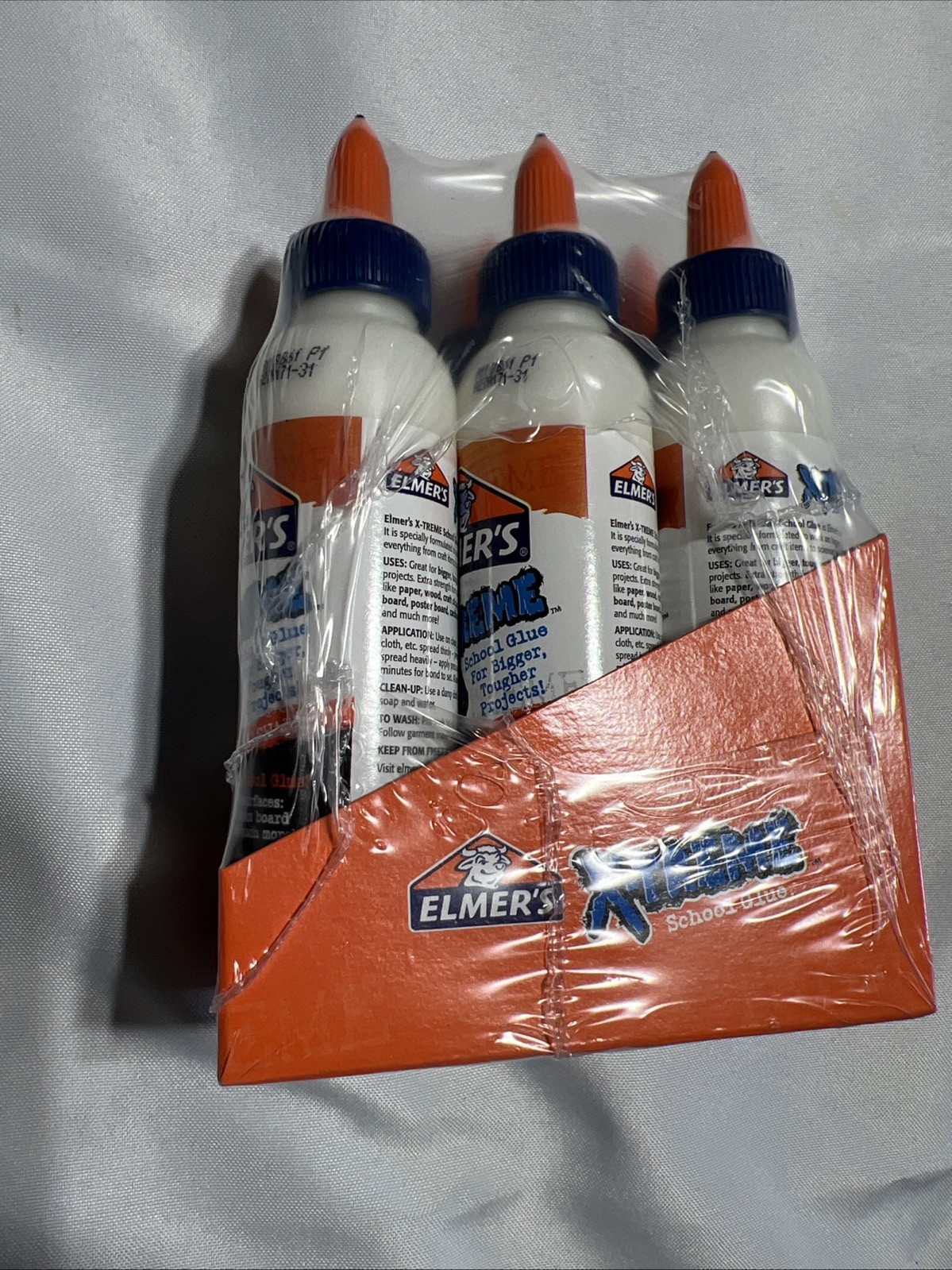 Elmer’s E591 All Purpose Craft Glue, 4 Ounce Tougher Glue Washable 6 Pack