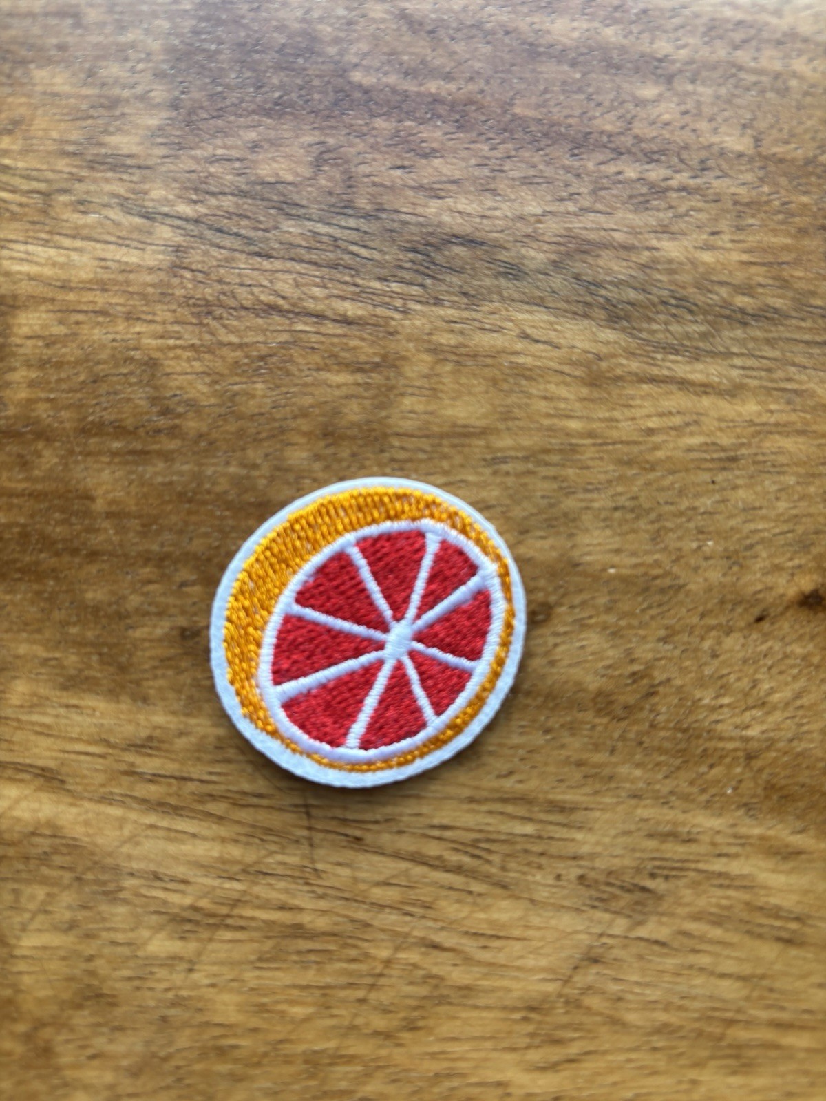 Grapefruit Citrus Iron On Sew On Patch Decal Embroidery BRAND NEW