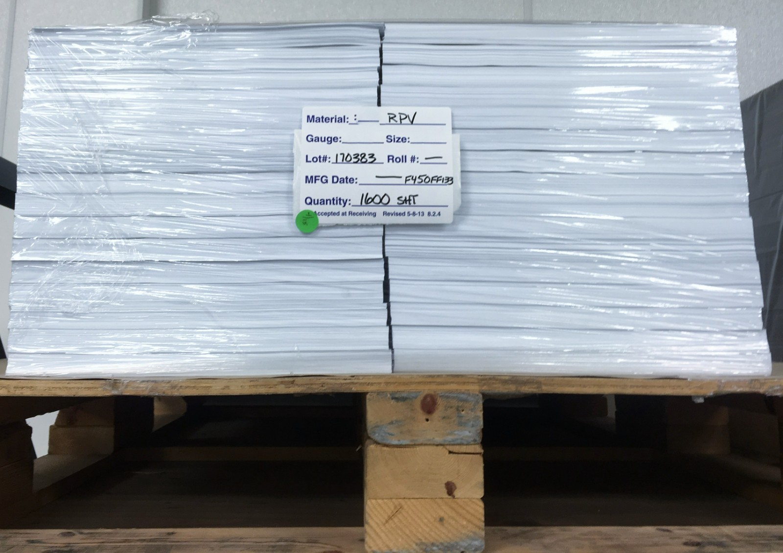 White & Black Poly-Styrene HIPS (20mil, 30mil, 60mil Thick) 48″ x 96″ Sheets
