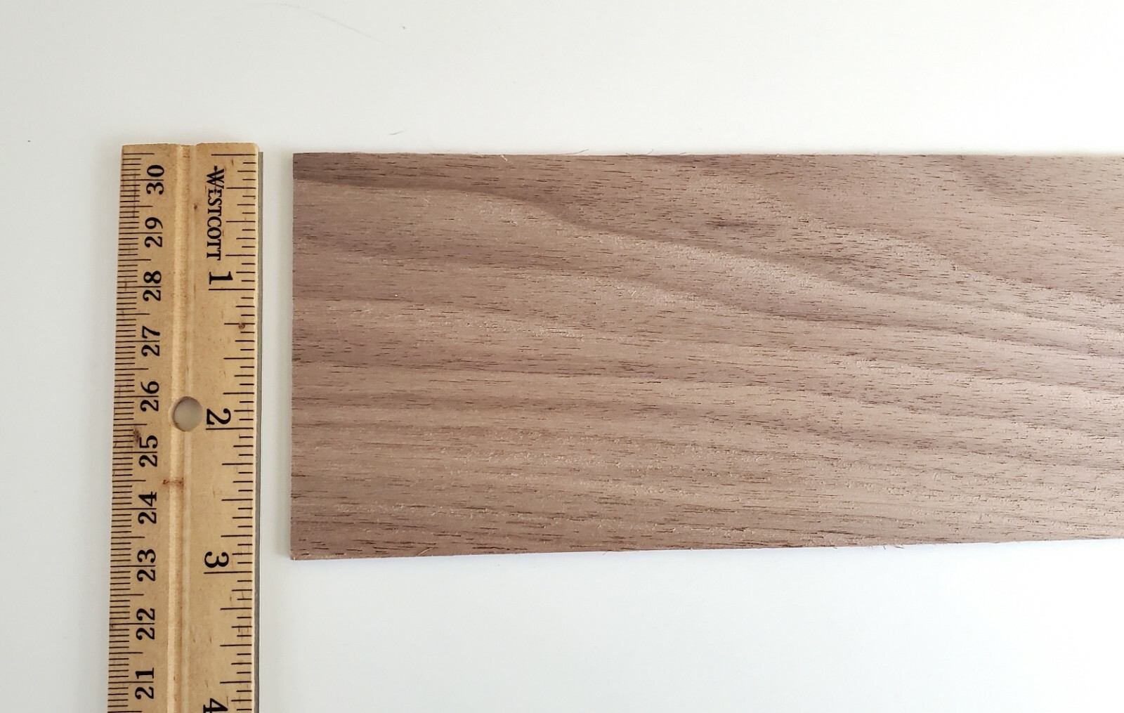 Walnut Wood Sheet Plank Thin 1/32″ x 3″ x 12″ long Veneer Woodworking Kiln Dried