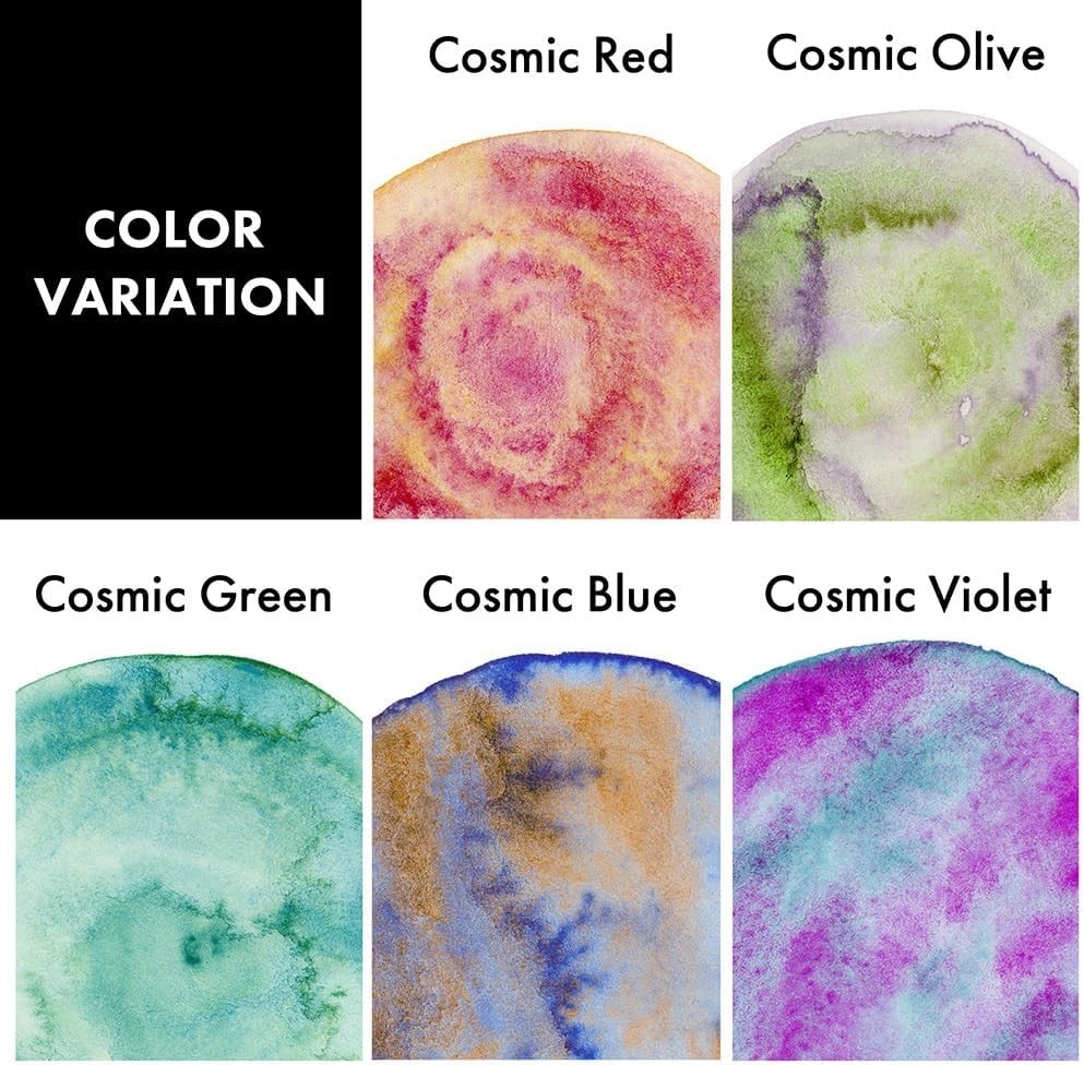 GANSAI TAMBI GRANULATING COLOR II 5 colors set, Watercolor Paint Set, Profess…
