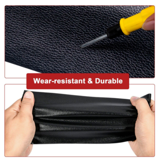 Self-Adhesive Vinyl Fabric Faux Leather Repair Patch for Car seat Sofas Kit