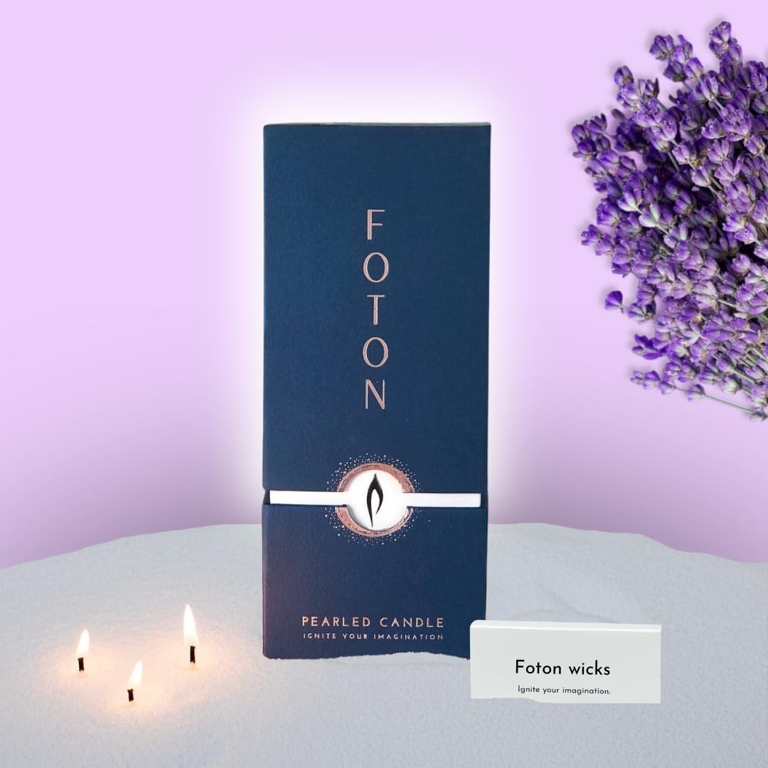 Lavender Love Scented Candle 18 Oz – Non-Toxic, Long-Lasting, Refillable, 120 Ho