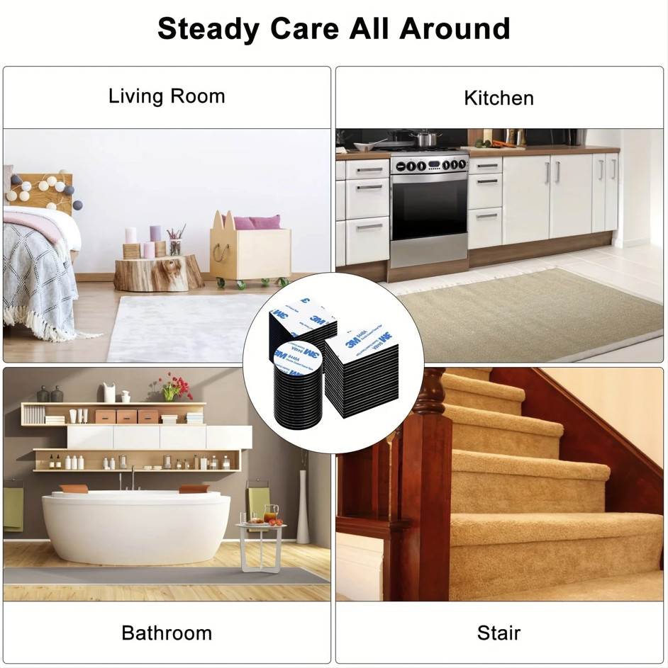 30pcs Double Sided Adhesive Tape: Strong Mounting Wall Tape for Home & Car – NEW