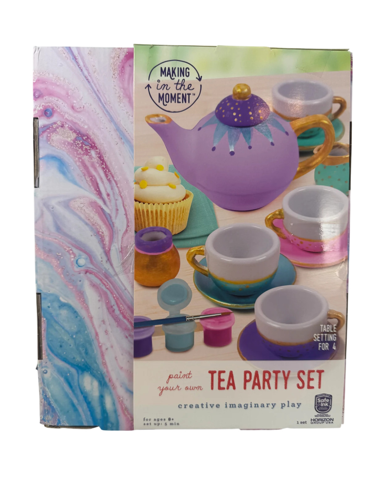 Paint Your Own Ceramic Tea Party Set – Kids DIY Tea Set Craft Kit