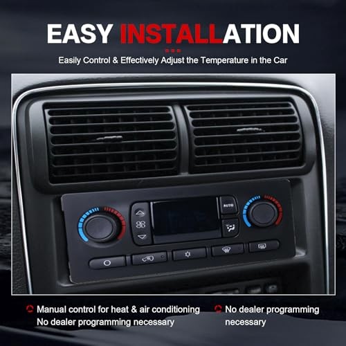 599-009 A/C Heater Climate Control Module Panel SwitchXD Compatible 599-211