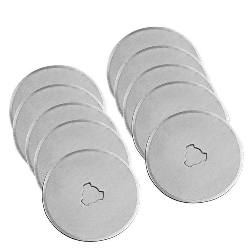 Rotary Cutter Spare Blades 28mm & 45mm Leather Quilters Sewing Patchwork Fabric