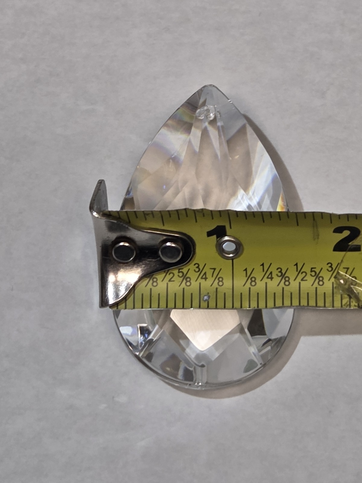 Asfour Crystal Pear Shaped 2.5 in. Prism Chandelier Box of 45