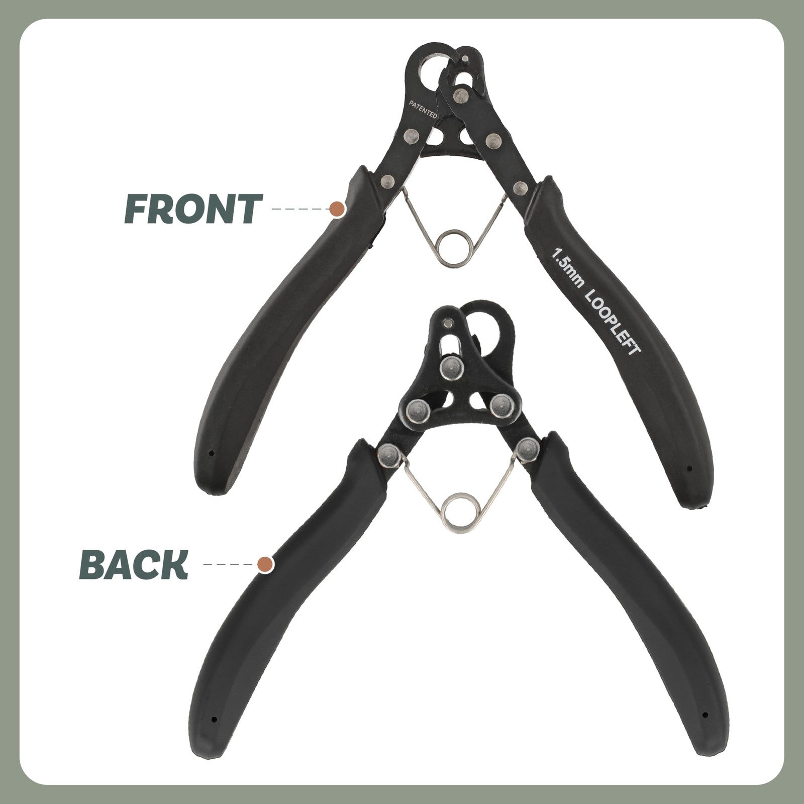 Original Left-Handed Step Looper – Create and Trim Consistent 1.5 mm Loops fo…