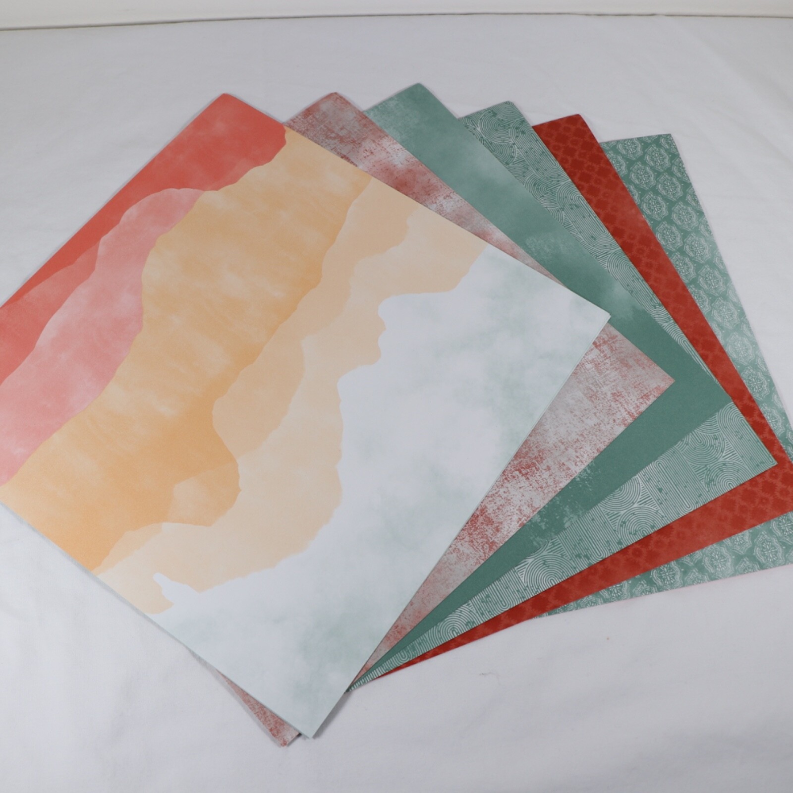Stampin Up Delicate Desert Design Series scrapbook paper 12×12