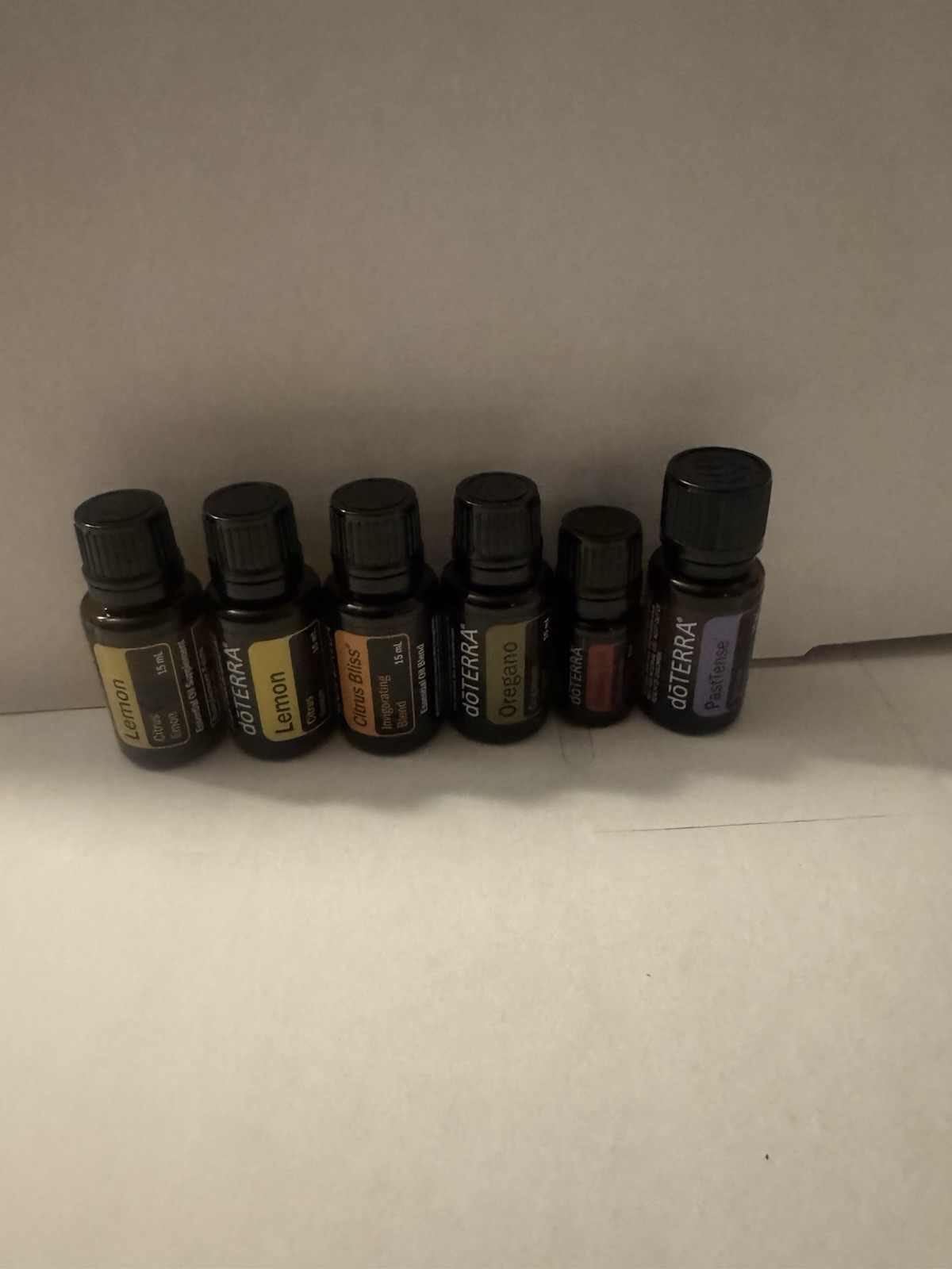 doTERRA Essential Oils Lot Lemon Citrus Bliss Oregano PastTense Cinnamon Bark