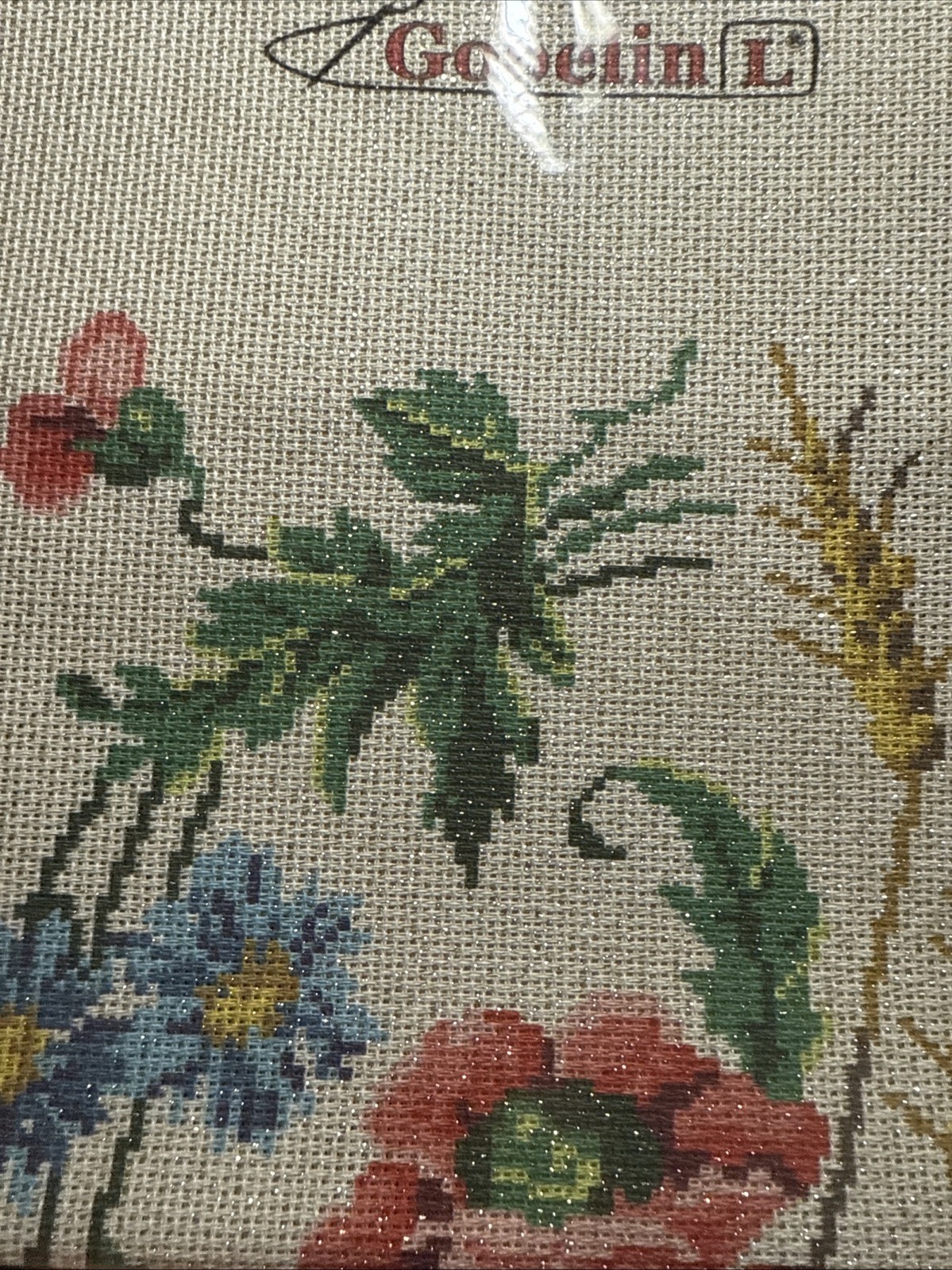 needlepoint canvas 45×125 Cm Gobelin L Table Runner Canvas Only