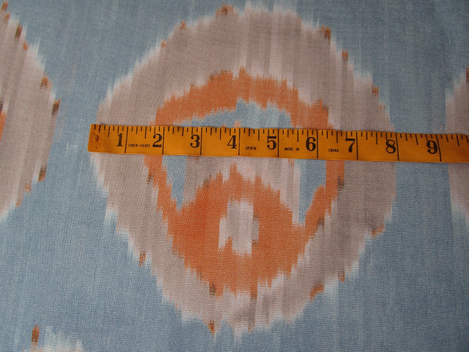 MONACO PRINT cott. Fabric Lee Jofa Suzanne Kasler 2.38yd+ Aqua Melon