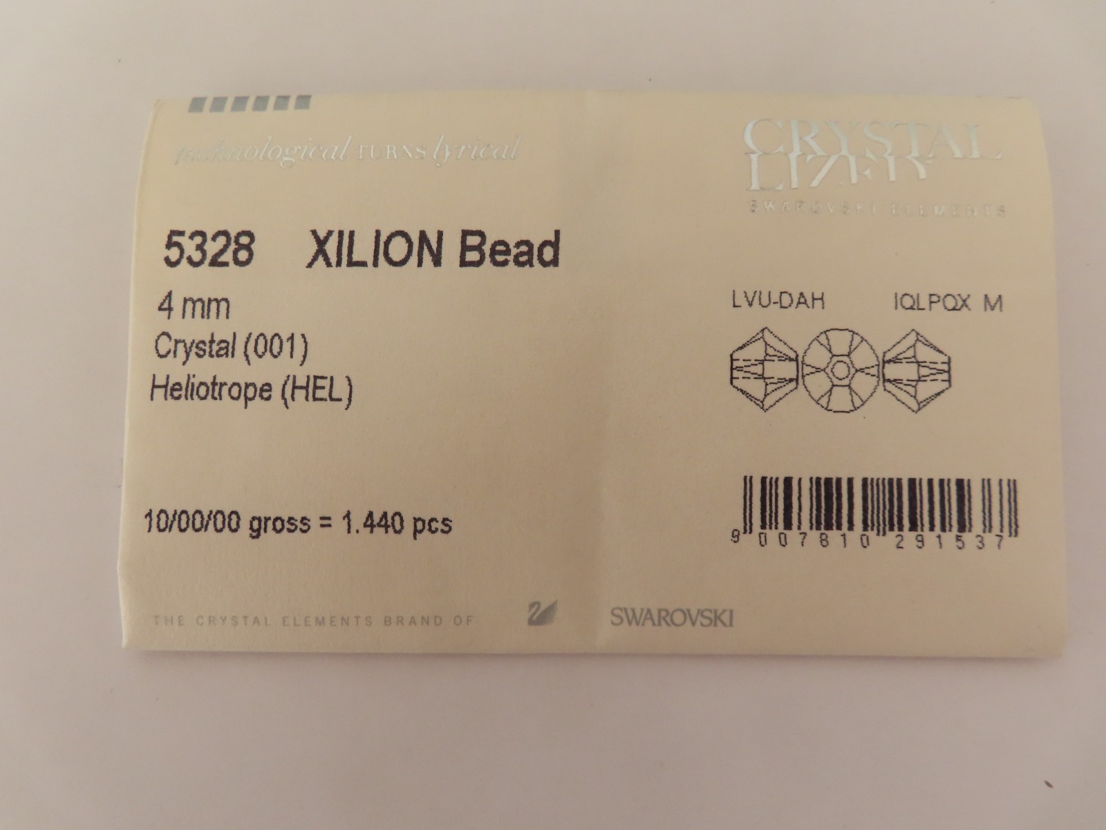 36 Swarovski Bicone Beads 4mm Heliotrope. #5328