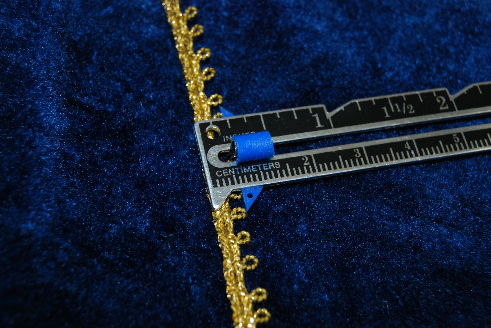 Gold or Silver Picot loop metallic braid trims sold by the yard- see variations