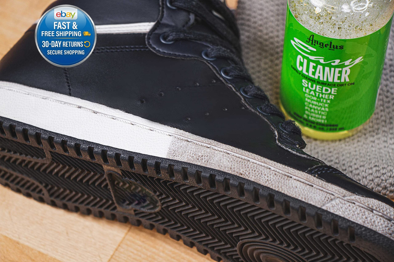 Easy Cleaner, Premium Shoe Safe 8.6 Fl Oz (Pack of 1), Clear