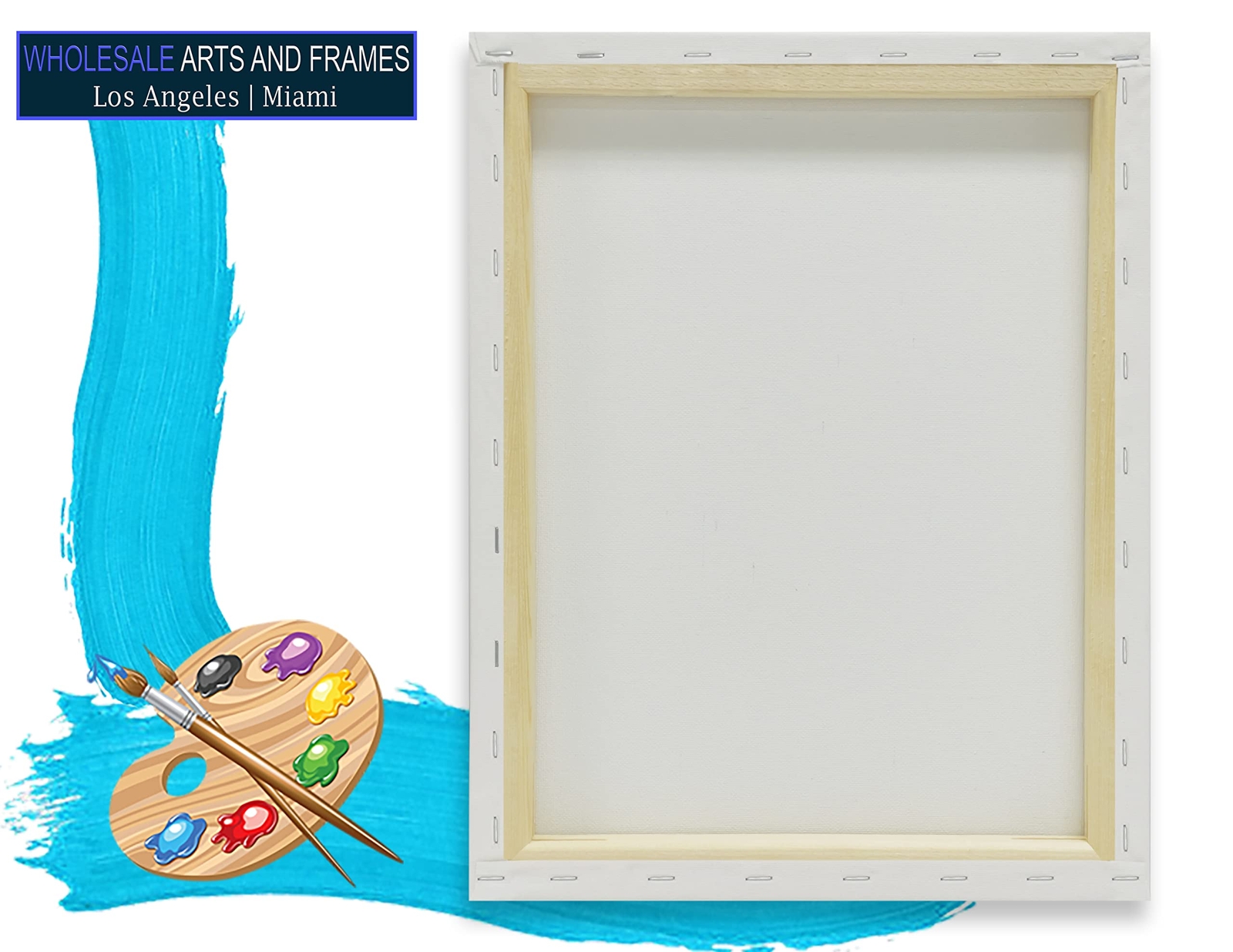 3/4″ Stretched Artist Canvas 8×10 11×14 16×20 18×24 24×36 30×40 36×48 + SALE NOW