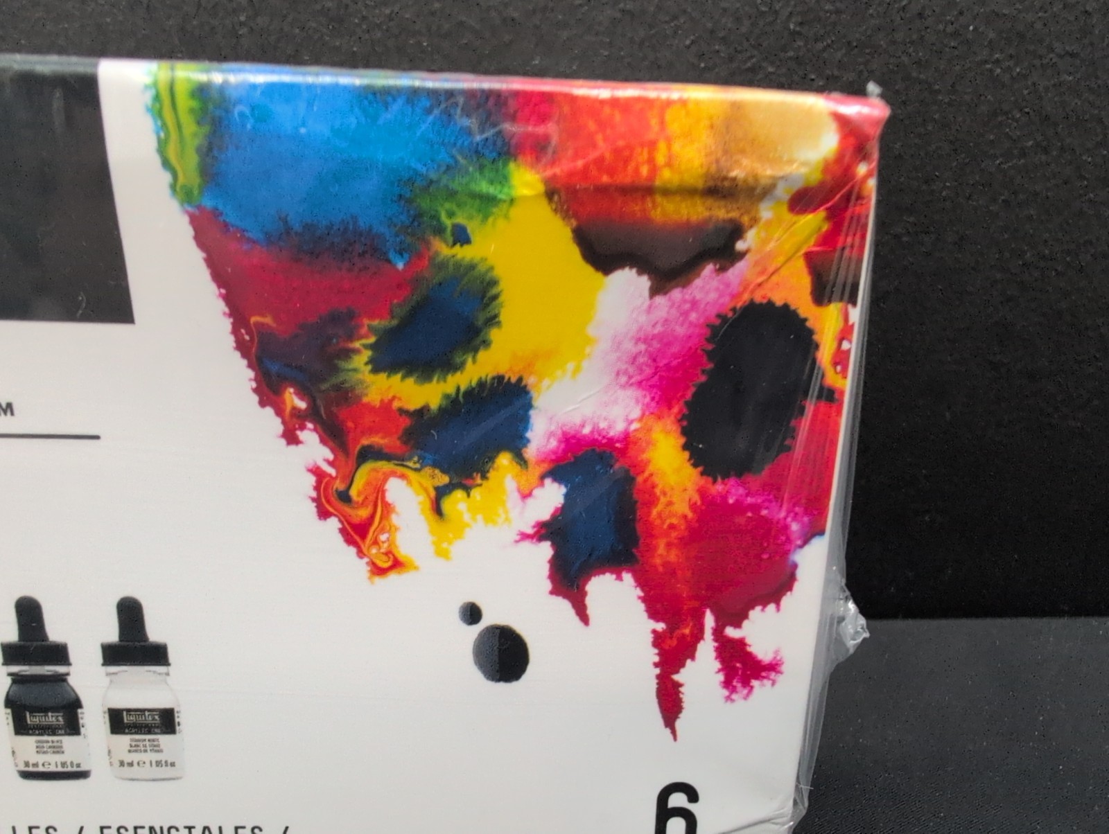 Liquitex Professional Acrylic Ink Essentials Paint Artist Quality 6pc Multicolor
