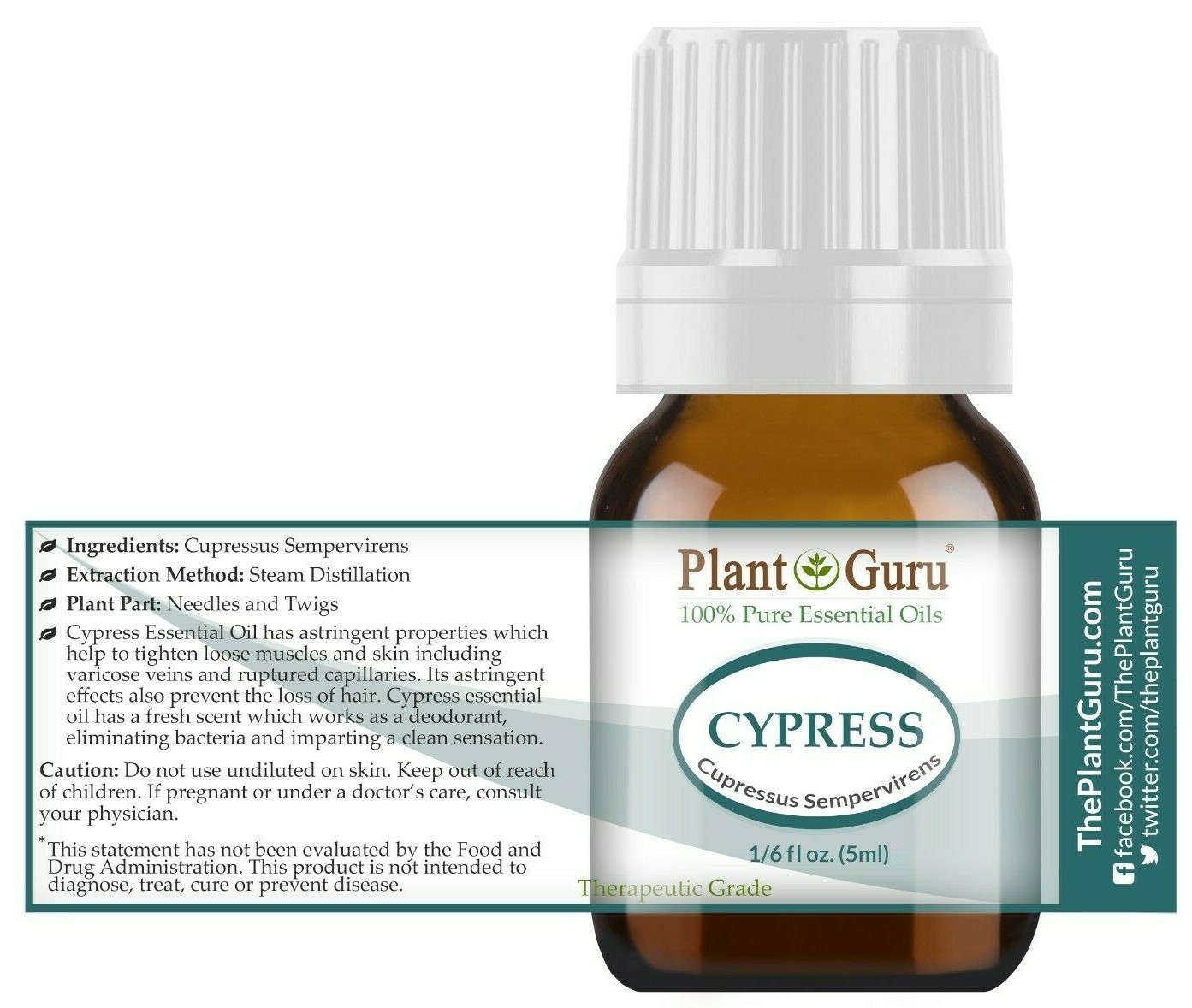 Earth & Wood Essential Oil Set 6 – 5 ml. 100% Pure Natural Therapeutic Grade Lot