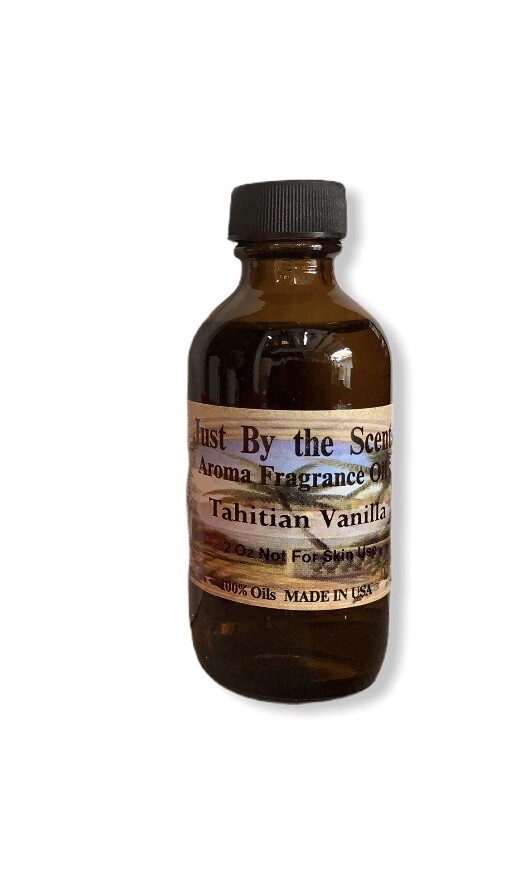 Just By The Scents 2 Oz Tahitian Vanilla Fragrance Oil – 100% Made in USA