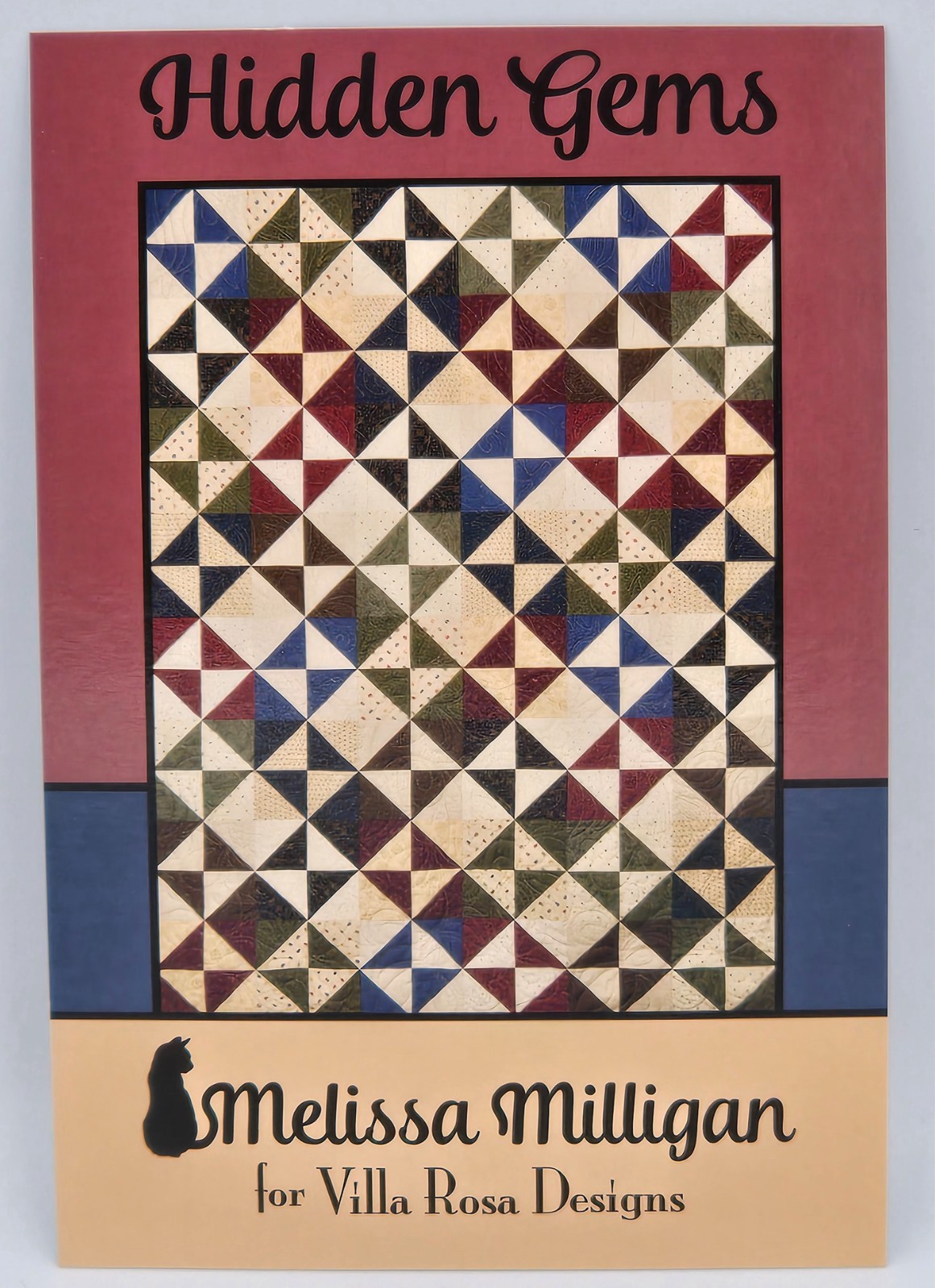HIDDEN GEMS Quilt Pattern by Melissa Milligan for Villa Rosa Designs FQ Friendly