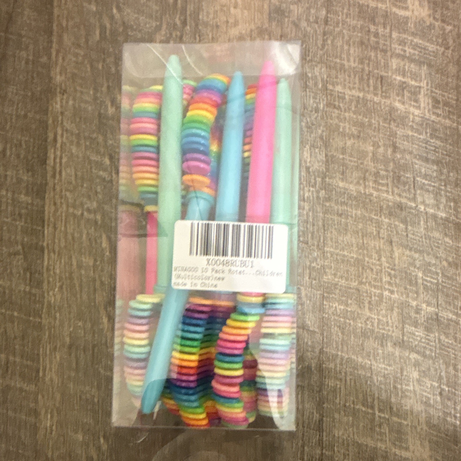 Multicolor Heishi Spacer Beads Assortment with Plastic Lacing Needles