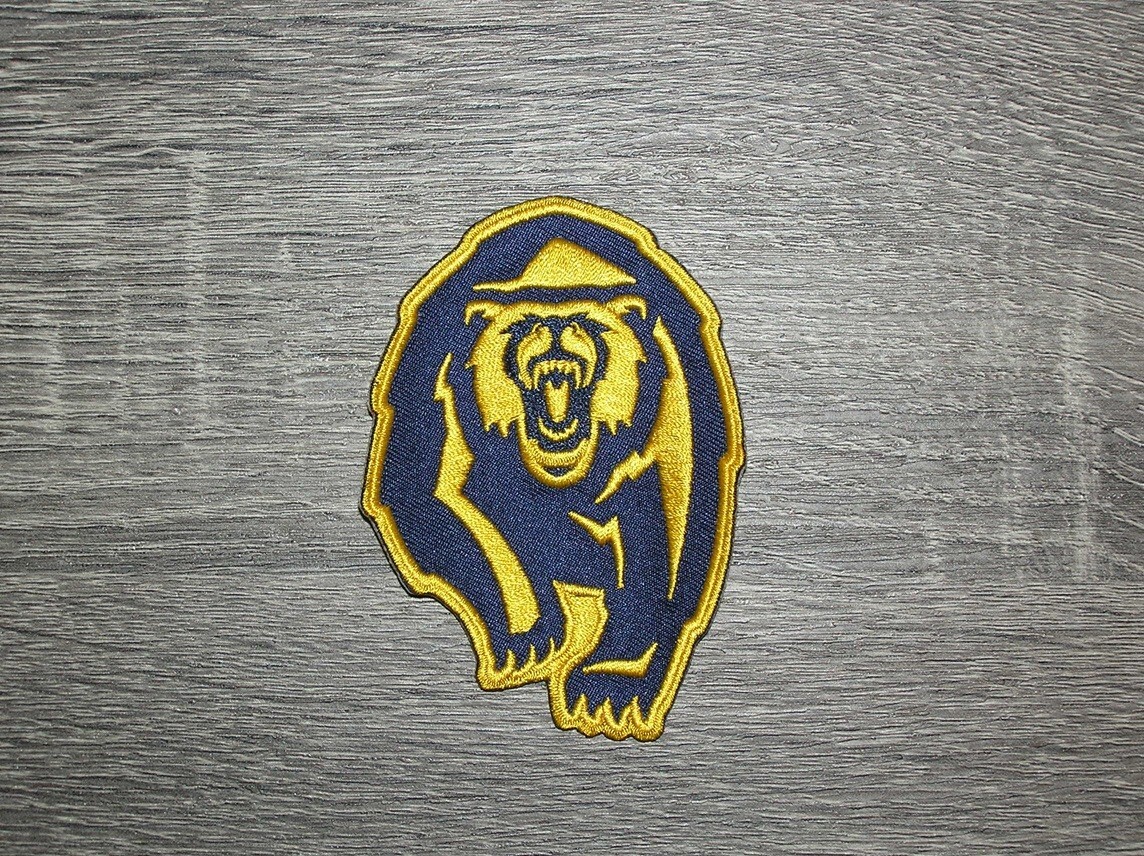 California CAL Golden Bears University Embroidered Iron On Patch 2.5″ x 3.5″