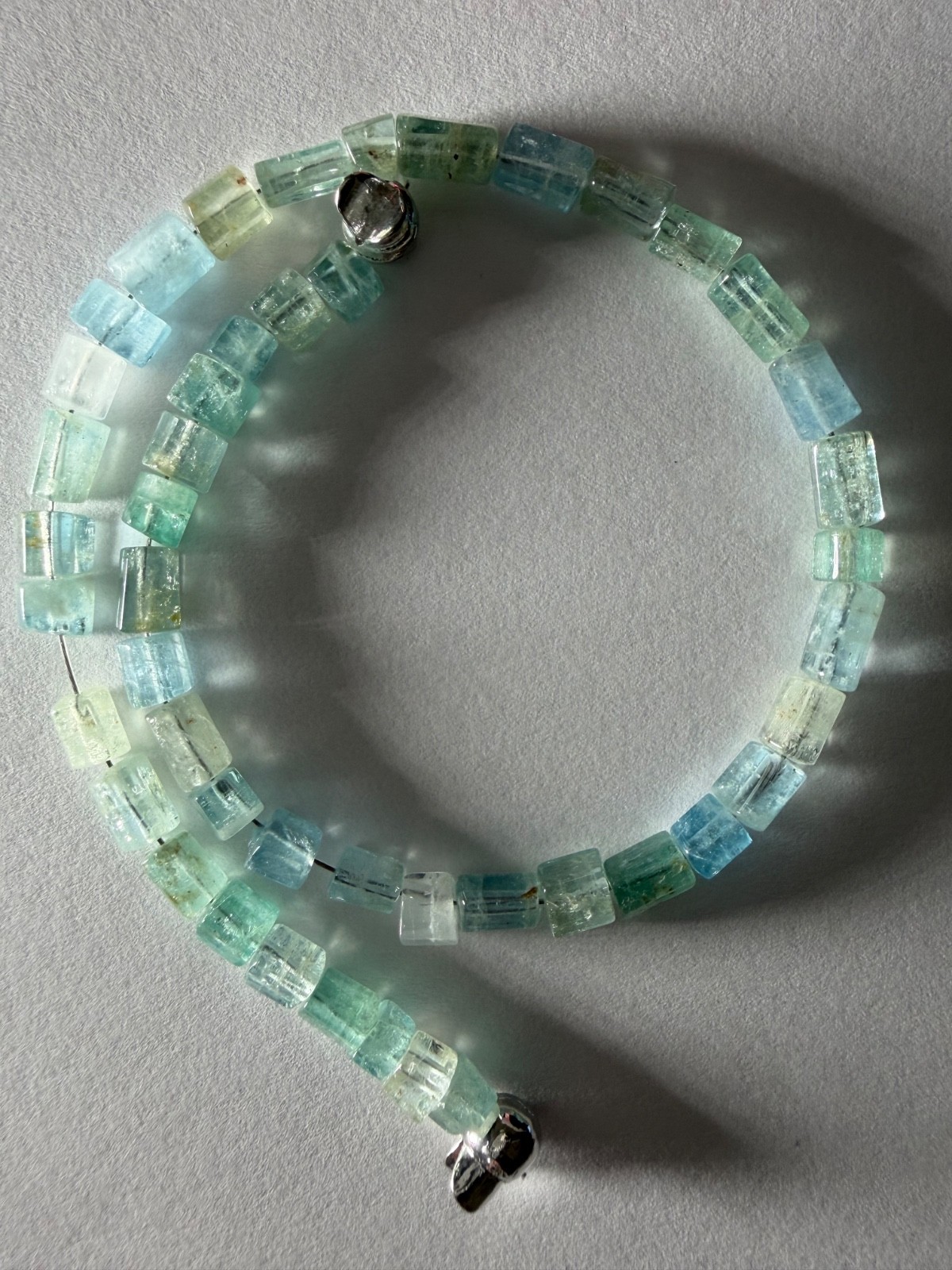 AAA Brazil Aquamarine Beads 6mm-8mm