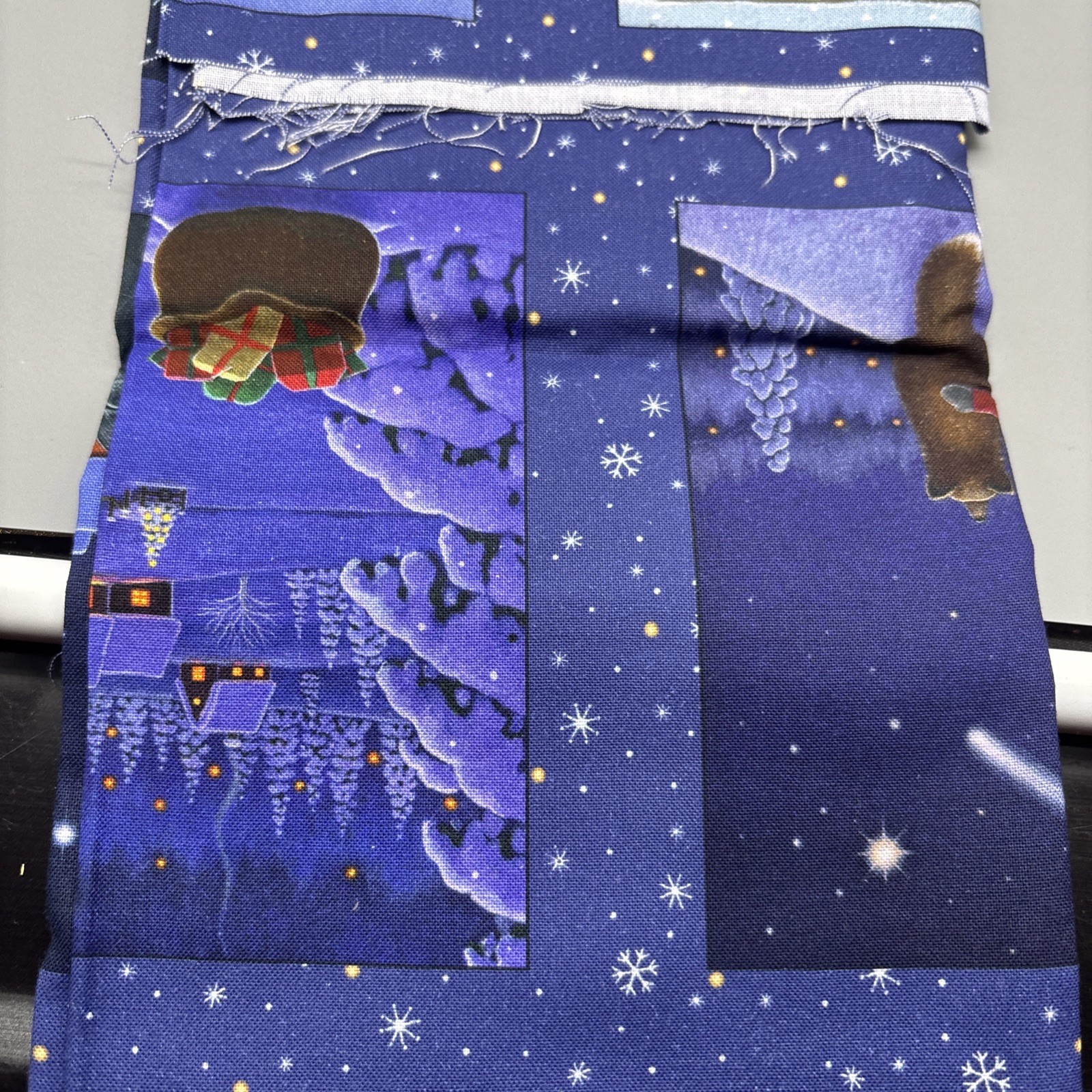 Quilt Kit – Villa Rosa Designs Night Light Christmas Themed 36” X 45” Quilt