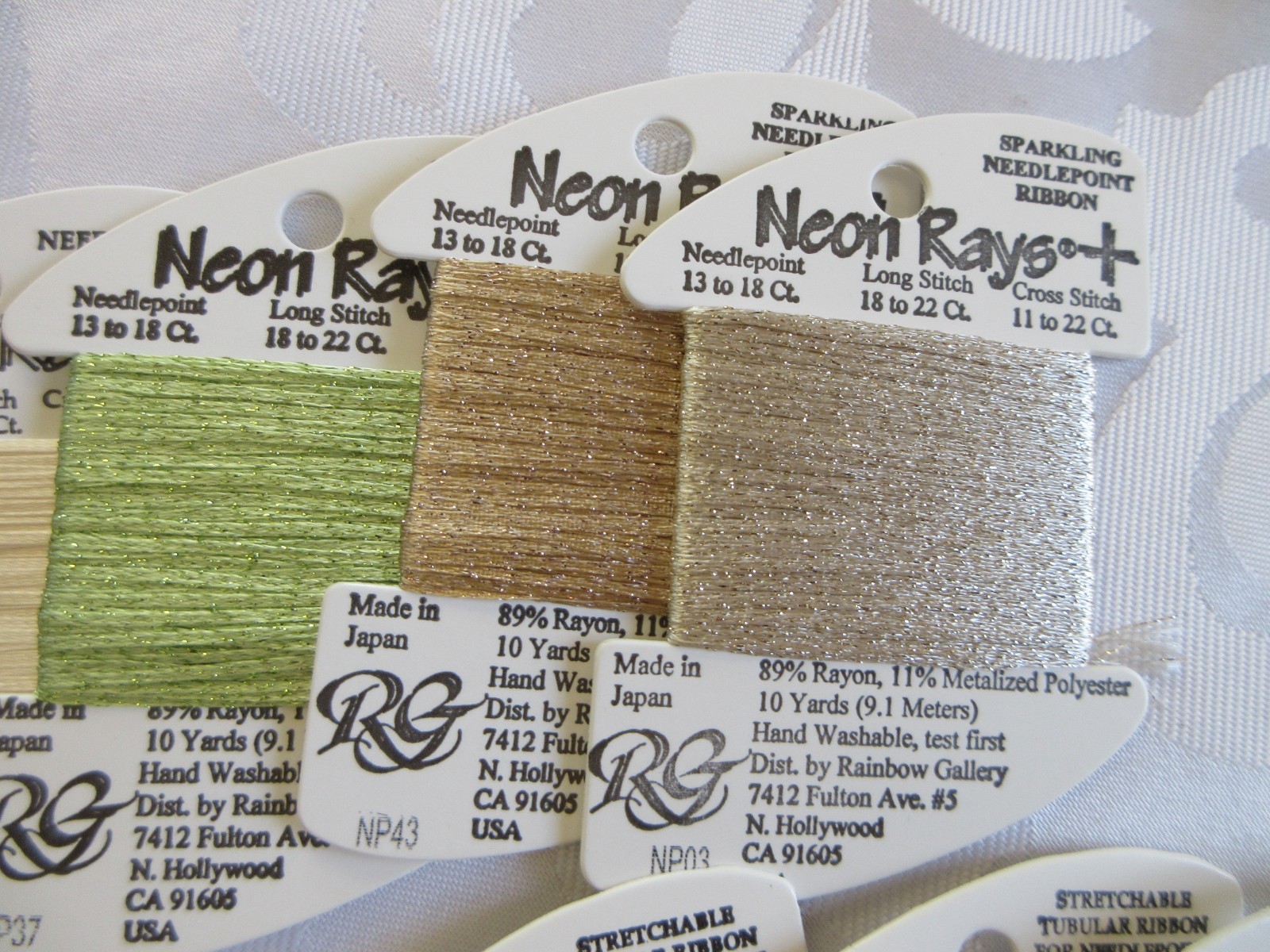 SPECIALTY Needlepoint Threads, MIXED LOT RAINBOW GALLERY KREINIK DMC CARON
