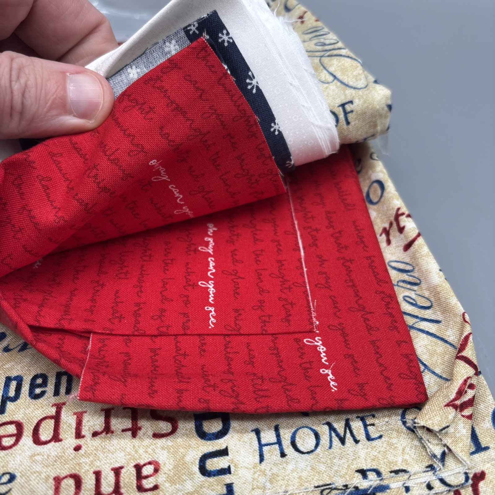 Quilt Table Runner Kits – Villa Rosa Designs Unfurled American Patriotic 11”x58”
