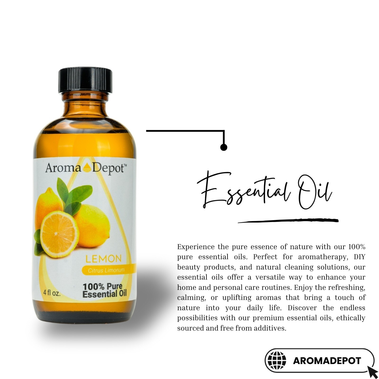 Lemon Essential Oil Therapeutic Grade 100% Pure Natural Aceite Esencial