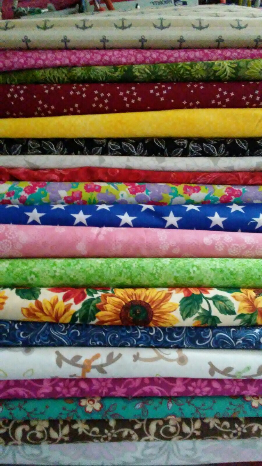 10 half yards fabric bundle no duplicates 100% cotton quilting high quality