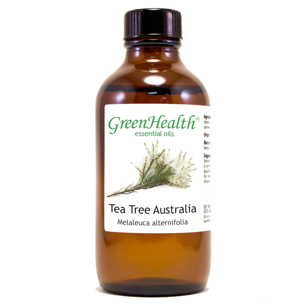 4 fl oz Tea Tree (Australia) Essential Oil (100% Pure & Natural) – GreenHealth