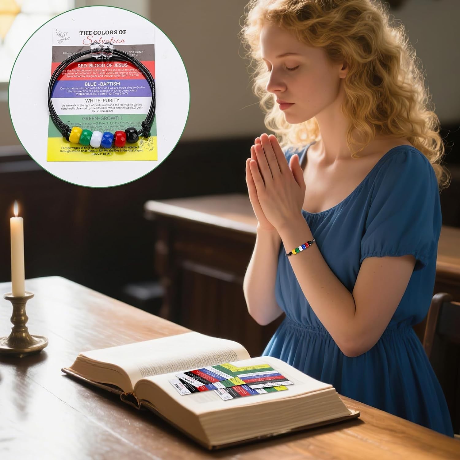 Engaging Plan of Salvation Bracelet Craft Kit for All Ages – 1400 Beads Included