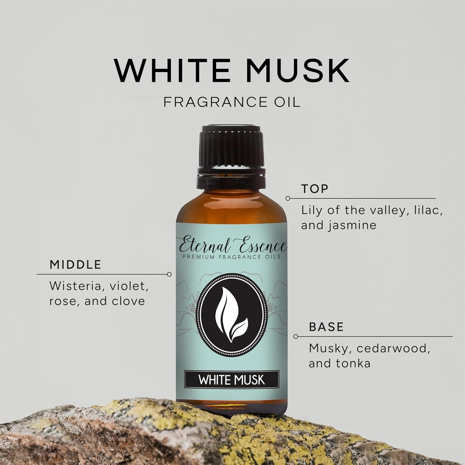 White Musk 30ml Fragrance Oil – for Candle, Soap Making, Aromatherapy, Diffu…