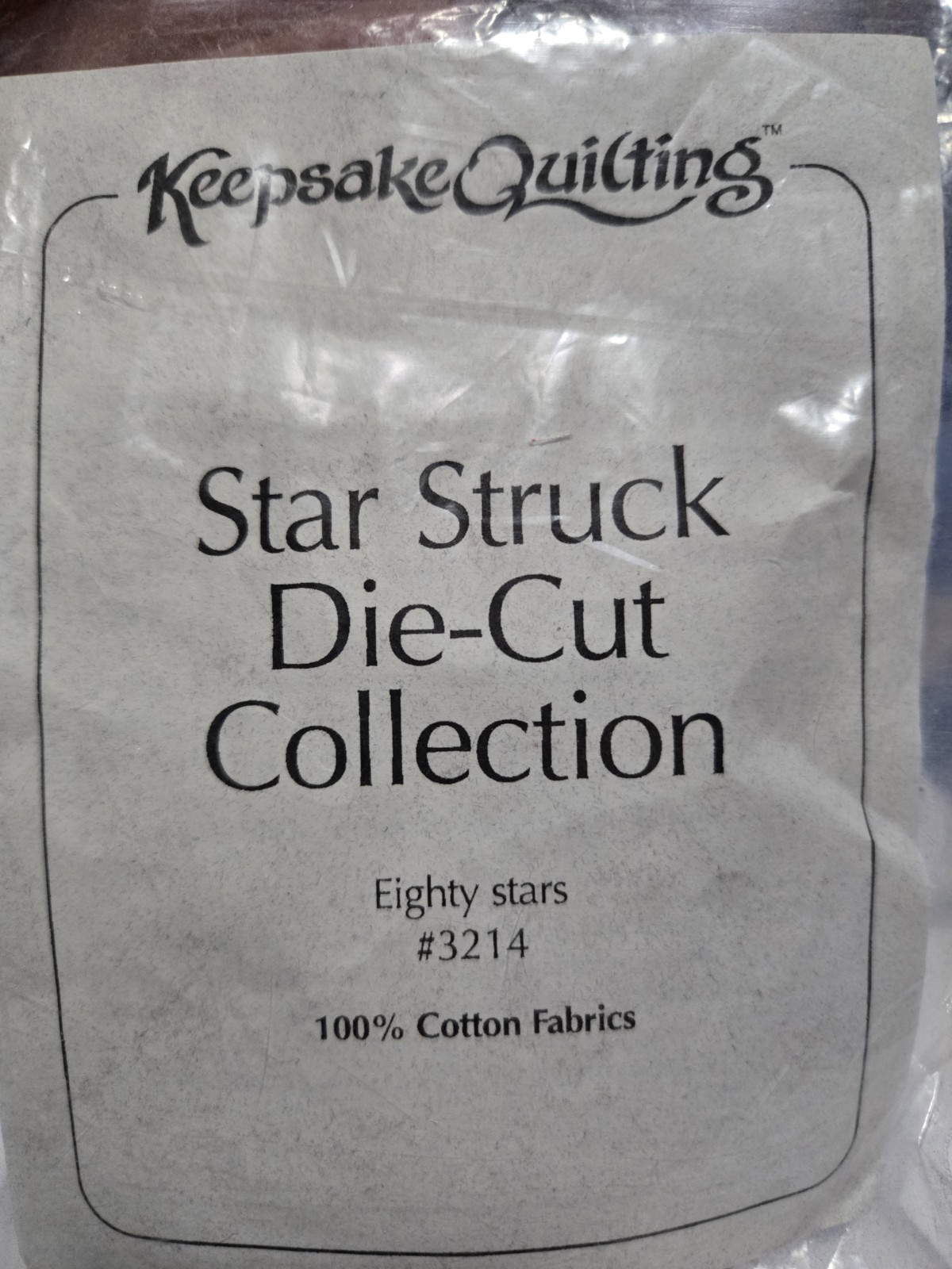 Keepsake Quilting 80 Hearts 3320, 28 Butterflies 5682, 59Stars 3214,4337 Diecut